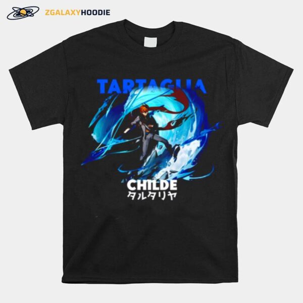 Tartaglia Genshin Impact The Childe T-Shirt