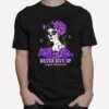 Tattoo Girl Never Give Up Lupus Awareness T-Shirt