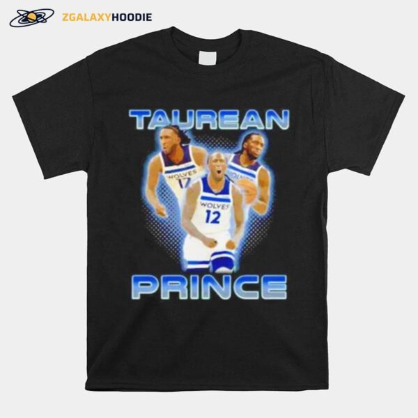 Taurean Prince Minnesota Timberwolves Basketball Dots T-Shirt