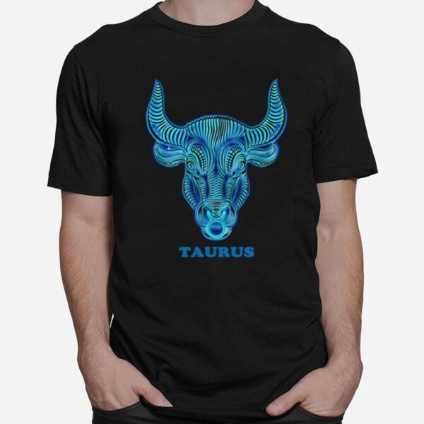 Taurus Personality Astrology Zodiac Sign Horoscope Design T-Shirt