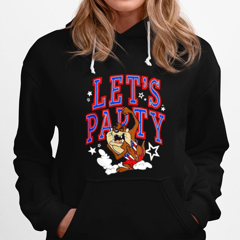 Taz Usa Lets Party Hoodie