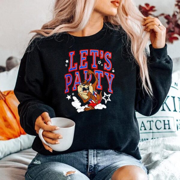 Taz Usa Lets Party Sweater