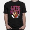 Taz Usa Lets Party T-Shirt