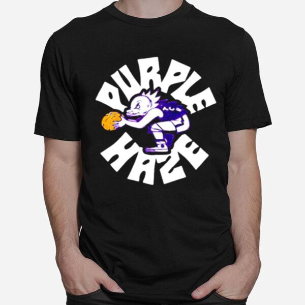 Tcu Basketball Purple T-Shirt