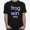 Tcu Football Frog Win 2022 T-Shirt