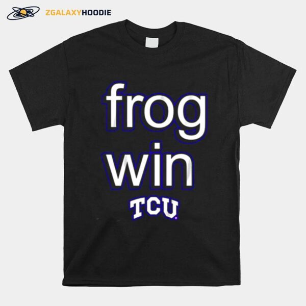 Tcu Football Frog Win 2022 T-Shirt