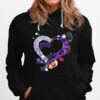 Tcu Horned Frogs Fear The Frogs Heart Diamond Hoodie