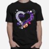 Tcu Horned Frogs Fear The Frogs Heart Diamond T-Shirt