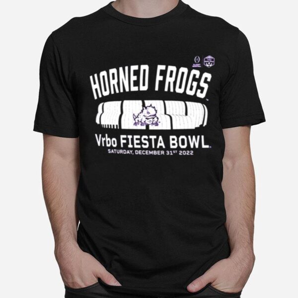 Tcu Horned Frogs Vrbo Fiesta Bowl 2022 T-Shirt