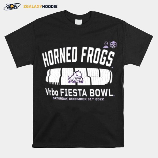 Tcu Horned Frogs Vrbo Fiesta Bowl 2022 T-Shirt