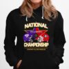 Tcu Horned Frogs Vs. Georgia Bulldogs College Football Playoff 2023 National Championship Matchup Hoodie
