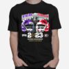 Tcu Horned Frogs Vs Georgia Bulldogs 2023 Cfp National Championship Bound T-Shirt