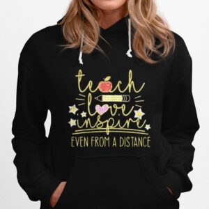 Teach Love Inspire Even From A Distance Apple Pencil Hoodie