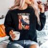 Teacher Appreciation American Flag Classic Sweater