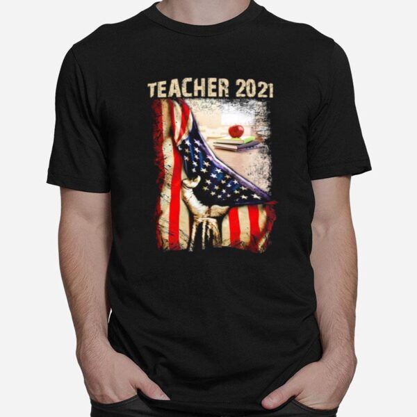 Teacher Appreciation American Flag Classic T-Shirt