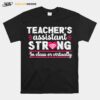 Teacher Assistant Virtual Teaching School Appreciation T-Shirt