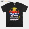 Teacher Off Duty Beaching Not Teaching Vintage T-Shirt