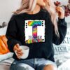 Teacher School Hippie Colorful Sweater