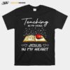 Teaching In My Veins Jesus In My Heart Books Apple T-Shirt