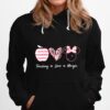 Teaching Love Magic Apple Heart Leopard Disney Hoodie