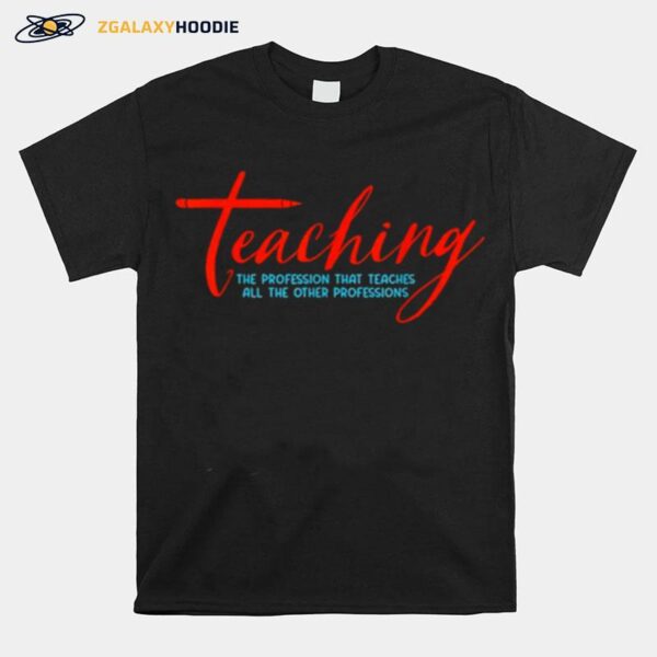 Teaching Profession Preschool Virtual Daycare Teacher T-Shirt