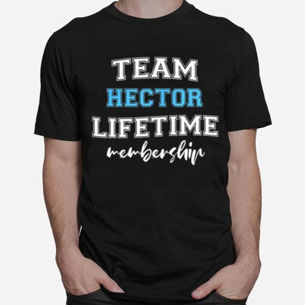 Team Hector Groom Squad Custom Bachelor Party Wedding T-Shirt