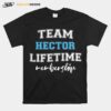 Team Hector Groom Squad Custom Bachelor Party Wedding T-Shirt