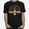 Team Houston Astros World Series 2022 Champions T-Shirt