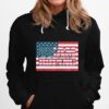 Team Roping American Flag Hoodie