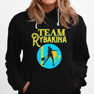 Team Rybakina Tennis Player Hoodie