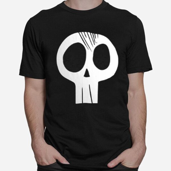 Tear Along The Dotted Line %E2%80%93 Zerocalcare %E2%80%93 Skull Notebook T-Shirt