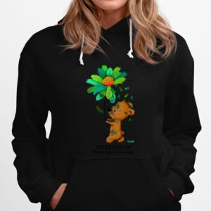 Teddy Bear Never Give Up Mental Health Awareness Hoodie