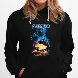 Teddy Fresh Godzilla Teddy Fresh X Godzilla Merch Hoodie