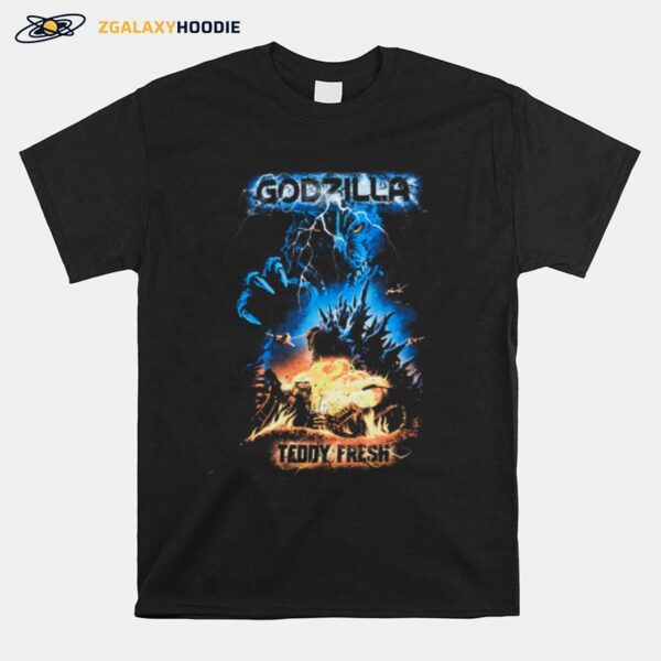 Teddy Fresh Godzilla Teddy Fresh X Godzilla Merch T-Shirt