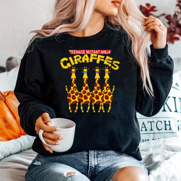 Teenage Mutant Ninja Giraffes Sweater