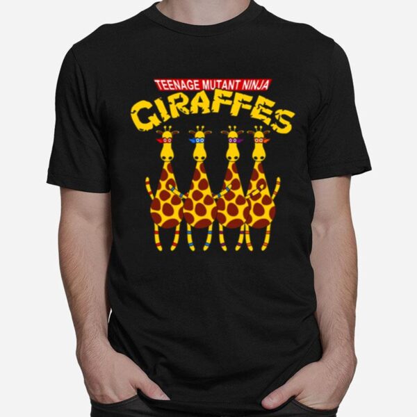 Teenage Mutant Ninja Giraffes T-Shirt