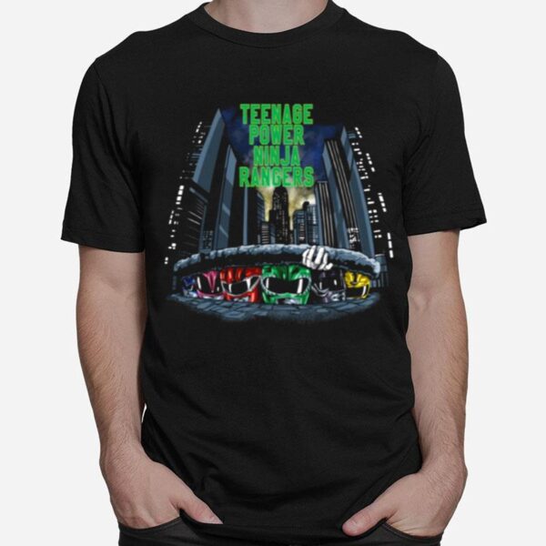 Teenage Power Ninja Rangers T-Shirt