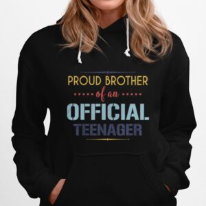Teenager Brother 13Th Birthday Brother Party Gifts Hoodie