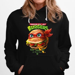 Tenderloin Meat Juicy Burgers Teenage Mutant Ninja Turtles Hoodie
