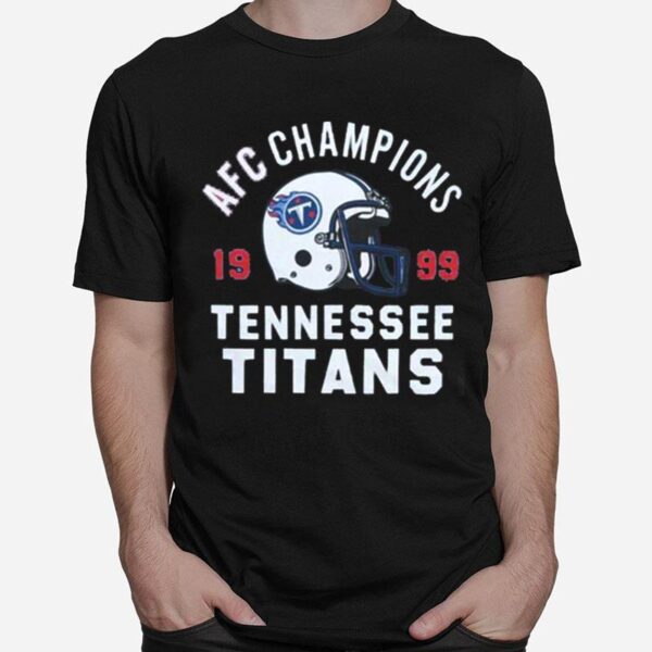 Tennessee Titans 1999 Afc Champions T-Shirt