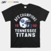 Tennessee Titans 1999 Afc Champions T-Shirt