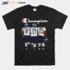 Tennessee Titans Champions Brown Tannehill Henry Signatures T-Shirt