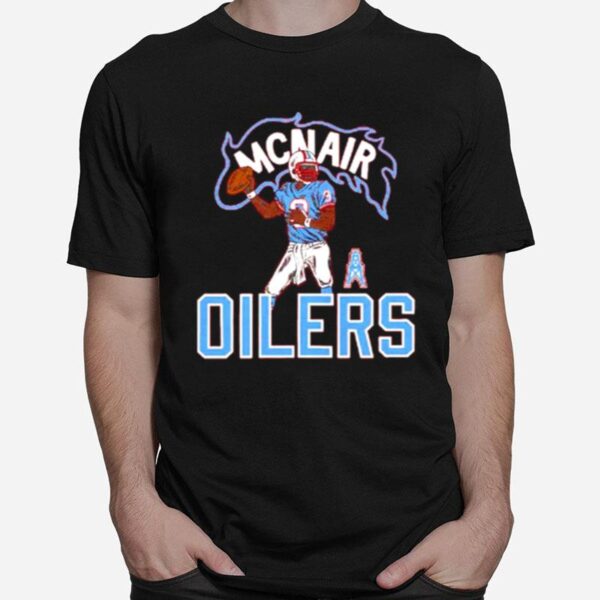 Tennessee Titans Steve Mcnair Oilers T-Shirt