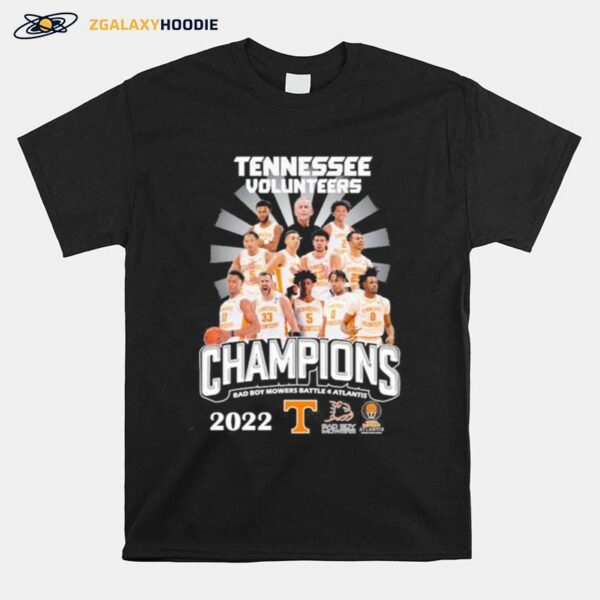 Tennessee Volunteers Champions Bad Boy Mowers Battle 4 Atlantis 2022 T-Shirt