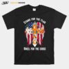 Tennessee Volunteers Team Stand For The Flag Kell For The Cross T-Shirt