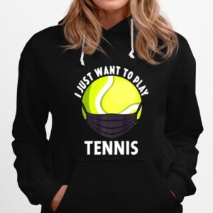 Tennis Face Mask Hoodie