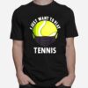 Tennis Face Mask T-Shirt