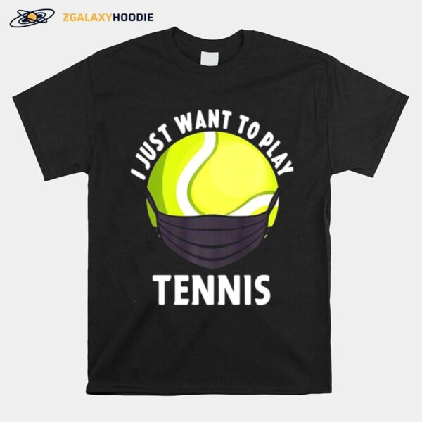 Tennis Face Mask T-Shirt