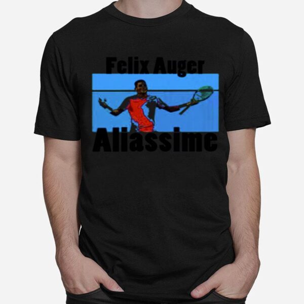 Tennis Player Felix Auger Aliassime T-Shirt