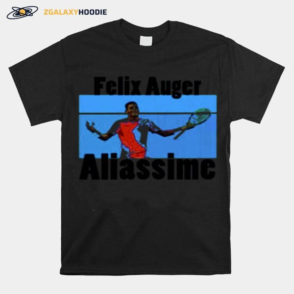 Tennis Player Felix Auger Aliassime T-Shirt